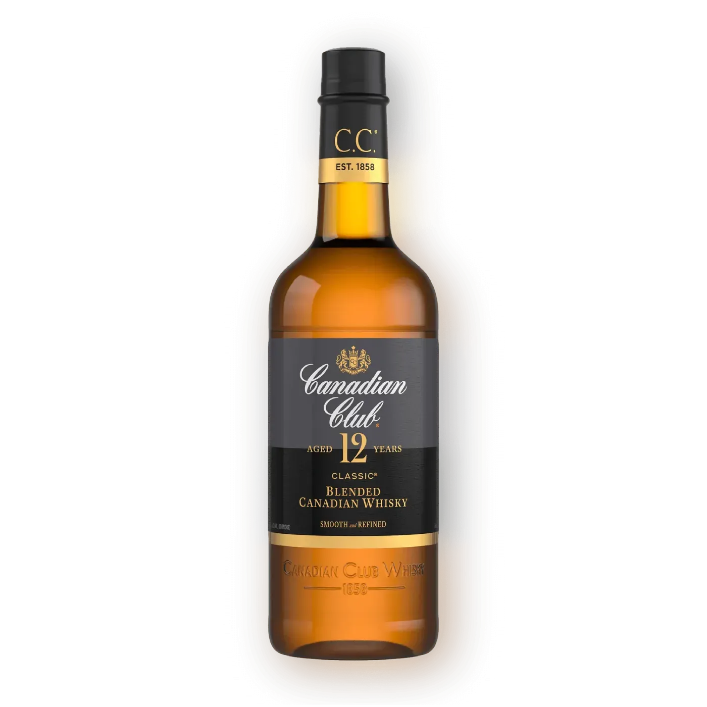 CANADIAN CLUB 100% RYE CANADIAN WHISKY