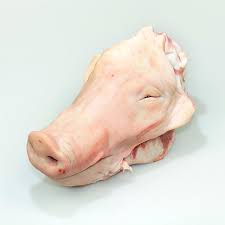 Frozen pork Head
